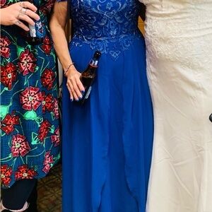 JJs House Blue Prom Dress